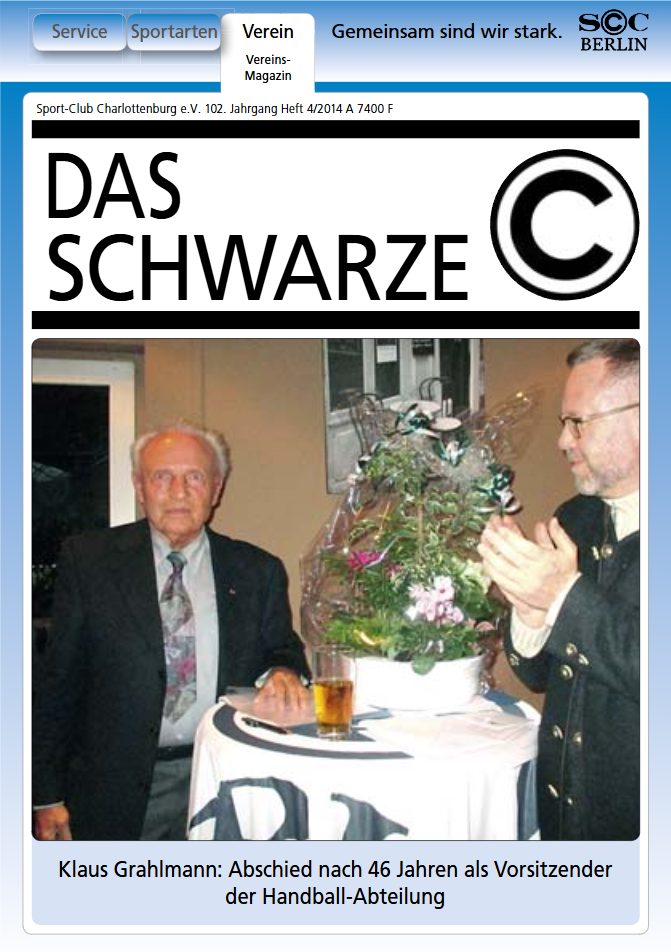 Titelbild Ausgabe 2014 IV